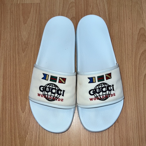 Men’s GUCCI slide sandals - Picture 1 of 10